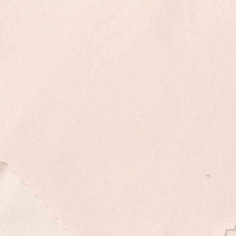 Brushed Polyester Stretch Milk Silk Knit Fabric, 175 gsm, 180 cm — White