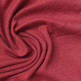 Polyester Stretch Rib Knit Fabric, 250 gsm, 172 cm — Red — photo 1