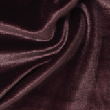Polyester Stretch Velvet Fabric, 310 gsm, 165 cm — Brown — photo 1