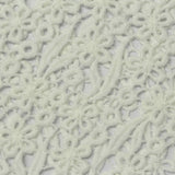White Floral Knit, Polyester, 125 cm — photo 1