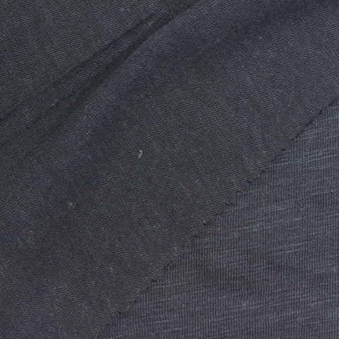 Dark Grey Marl Jersey Knit, Cotton-Modal, 150 gsm
