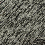 Black Heathered-Marl Chunky Knit, Viscose-Poly, 240 gsm, 140 cm — photo 1