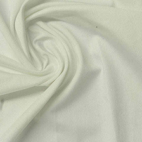 Polyester Stretch Jersey Knit Fabric, 170 gsm, 155 cm — Beige