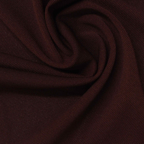 Linen-Look Fabric, 200 gsm, 160 cm — Brown