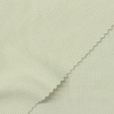 Polyester Viscose Stretch Rib Knit Fabric, 230 gsm, 152 cm — Khaki — photo 1