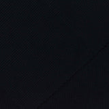 Polyester Cotton Blend Rib Knit Fabric, 340 gsm — Black — photo 1