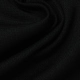 100% Polyester Birdseye Knit Fabric, 145 gsm, 160 cm — Black — photo 1