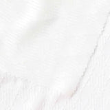 White Vertical-Stripe Chiffon, Polyester, 67 gsm — photo 1