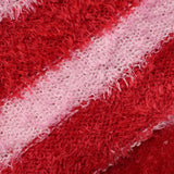 Red Horizontal-Stripe Knit, Polyester, 395 gsm — photo 1