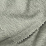 Heather Grey Marl Jersey Knit, Poly-Cotton — photo 1