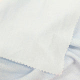 Light Blue Marl Interlock Knit, Poly-Cotton — photo 1