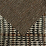 Black Houndstooth Jacquard, Polyester, 265 gsm — photo 1