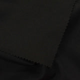 Polyester Stretch Velvet Fabric, 275 gsm — Black — photo 1