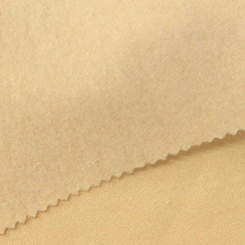 Polyester Cotton Blend Jersey Knit Fabric, 270 gsm, 170 cm — Khaki