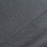 Dark Grey Marled-Herringbone Jacquard, Poly-Cotton — photo 1