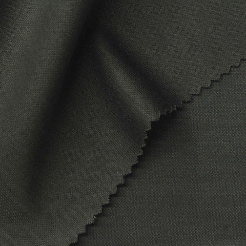 Polyester Cotton Piqué Knit Fabric, 195 gsm, 182 cm — Grey