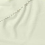 Modal Polyester Rib Knit Fabric, 160 gsm — White — photo 1