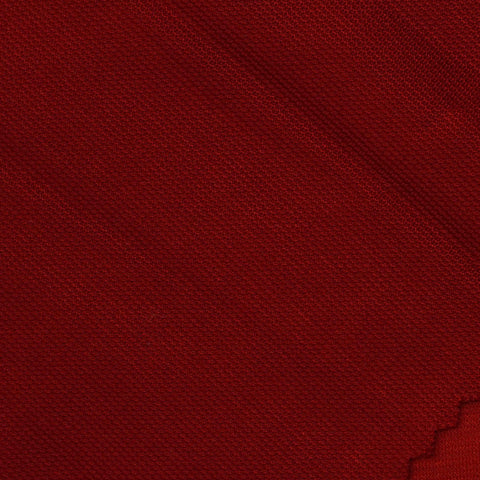 Viscose Nylon Stretch Ponte Knit Fabric, 210 gsm, 153 cm — Red