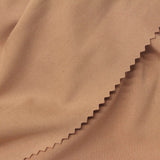 Brushed Polyester Stretch Sateen Fabric, 250 gsm, 155 cm — Brown — photo 1