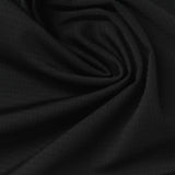 Plaid Nylon Stretch Warp Knit Fabric, 165 gsm, 155 cm — Black — photo 1