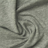 Grey Marl Rib Knit, Poly-Modal — photo 1
