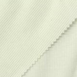 Polyester Cotton Stretch Rib Knit Fabric, 260 gsm, 165 cm — Green — photo 1