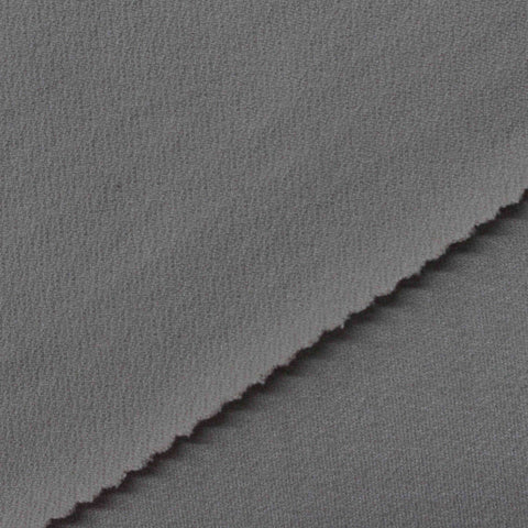 Viscose Nylon Stretch Knit Fabric, 300 gsm, 160 cm — Grey