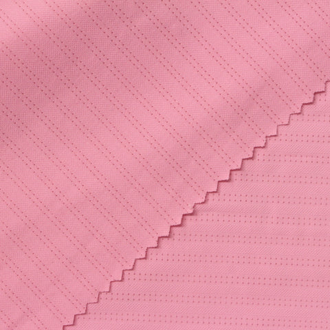 Pink Dots Jersey Knit, Nylon-Spandex