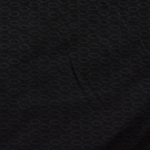 Black Tone-on-Tone Jacquard, Poly-Viscose, 150 cm, ref EF-4410