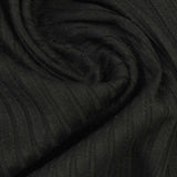 Polyester Stretch Rib Knit Fabric, 283 gsm, 152 cm — Grey — photo 1