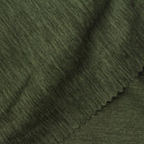 Dark Green Marl Jersey Knit, Polyester, 270 gsm — photo 1