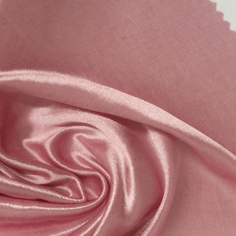 100% Polyester Jersey Knit Fabric, 90 gsm, 160 cm — Pink