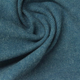 Cotton Polyester Stretch Scuba Knit Fabric, 215 gsm, 160 cm — Blue — photo 1