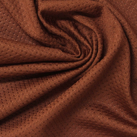 Polyester Stretch Mesh Fabric, 170 gsm — Brown