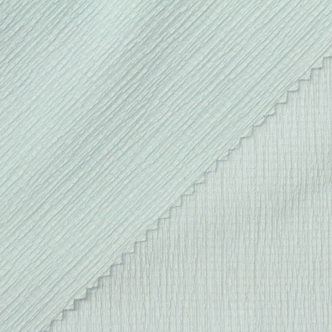 Polyester Stretch Crepe Fabric, 120 gsm, 150 cm — Blue