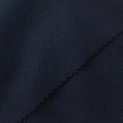 100% Polyester Fleece Fabric, 200 gsm, 153 cm — Navy