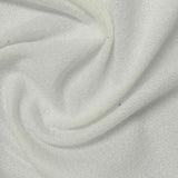 100% Polyester Knit Fabric, 145 gsm, 170 cm — White — photo 1