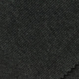 Dark Grey Marl Rib Knit, Poly-Cotton, 290 gsm — photo 1