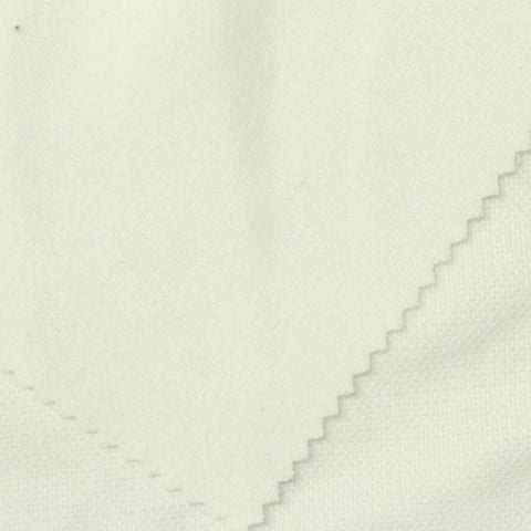 Polyester Cotton Piqué Knit Fabric, 250 gsm, 175 cm — Beige