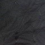 Black Tone-on-Tone Crepe, Polyester — photo 1