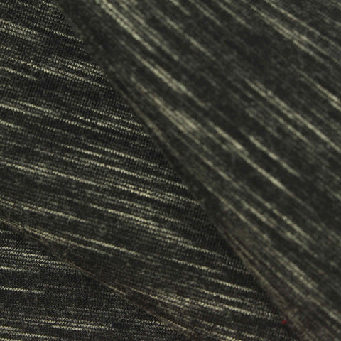 Dark Grey Marl Scuba Knit, Poly-Viscose, 450 gsm