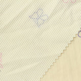 Pink Butterfly Rib Knit, Polyester — photo 1