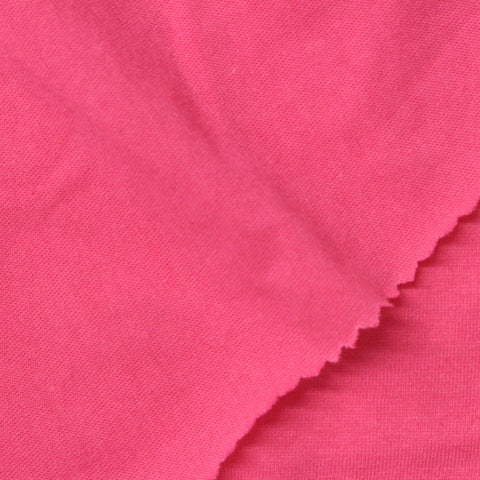 Cotton Polyester Jersey Knit Fabric, 120 gsm — Pink