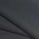 Brushed Polyester Stretch Twill Fabric, 360 gsm, 145 cm — Navy — photo 1