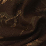 Brown Camo Scuba Knit, Viscose-Poly — photo 1