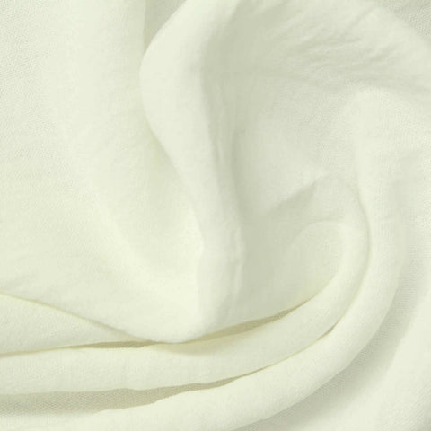 100% Polyester Woven Fabric, 170 gsm, 148 cm — White