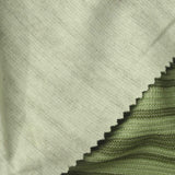 Dark Green Horizontal-Stripe Rib Knit, Cotton-Poly — photo 1