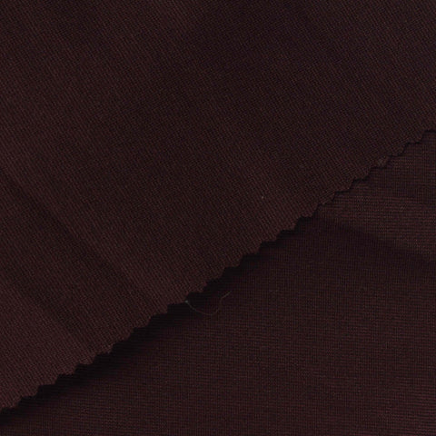 Polyester Stretch Ponte Knit Fabric, 320 gsm, 170 cm — Red