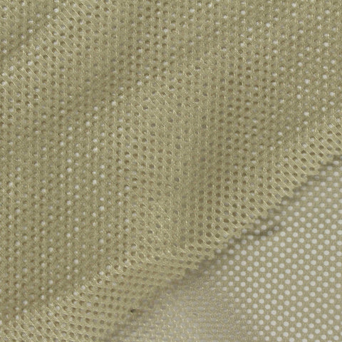 100% Polyester Mesh Fabric, 65 gsm, 160 cm — Khaki