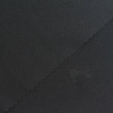 Polyester Stretch Interlock Knit Fabric, 210 gsm, 160 cm — Black — photo 1